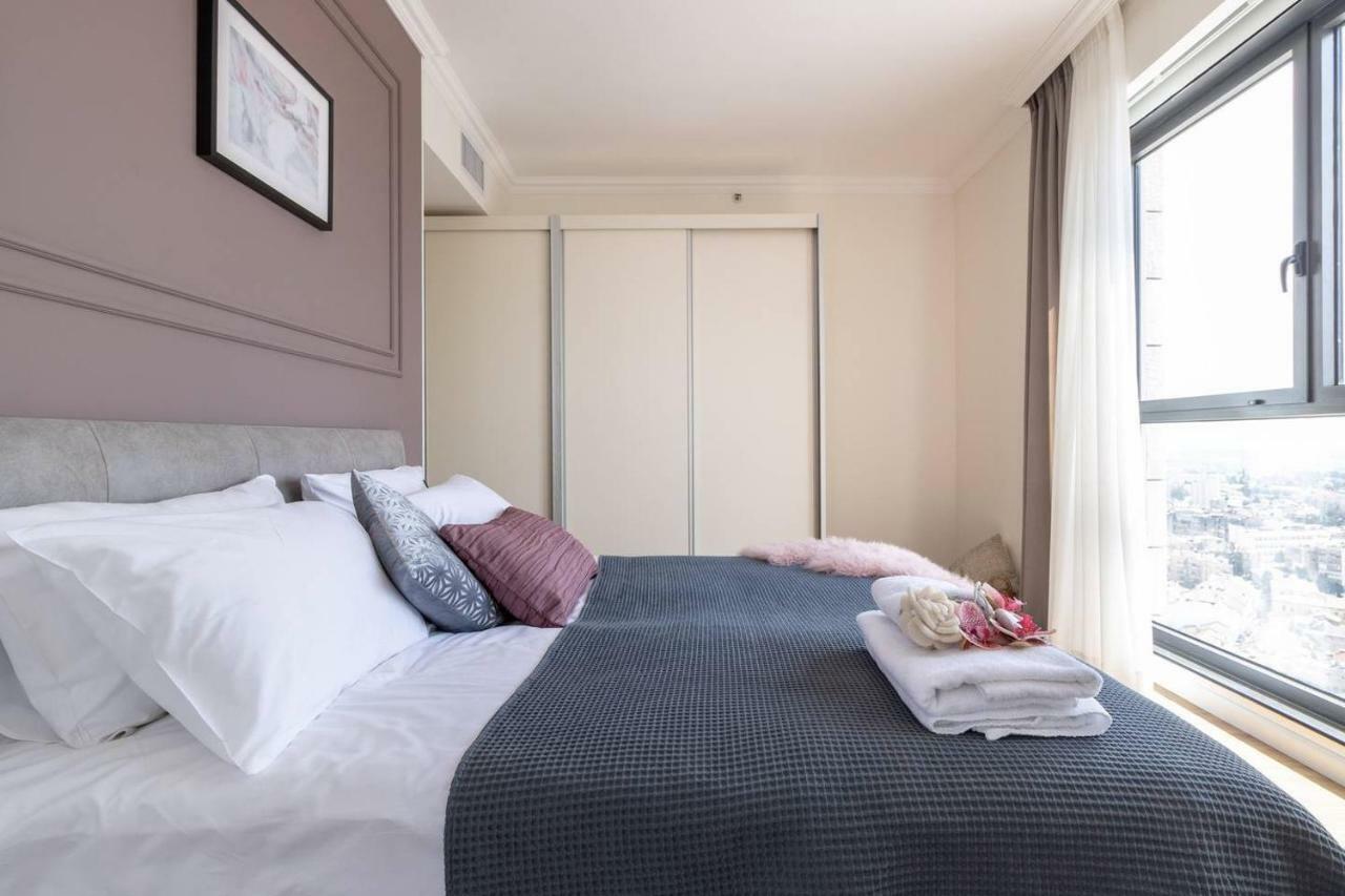 ירושלים Magical 2Br/Parking With Amazing View, City Center מראה חיצוני תמונה
