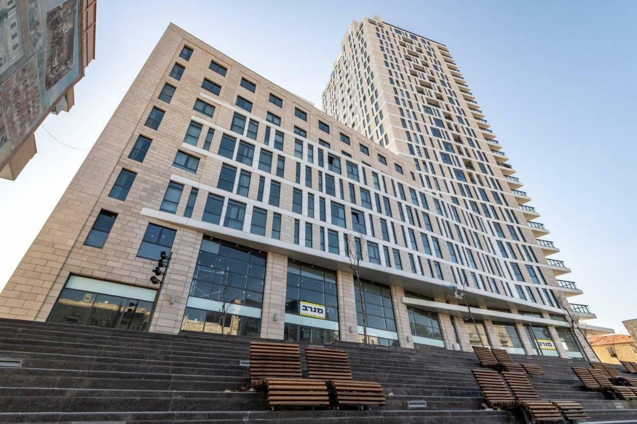 ירושלים Magical 2Br/Parking With Amazing View, City Center מראה חיצוני תמונה